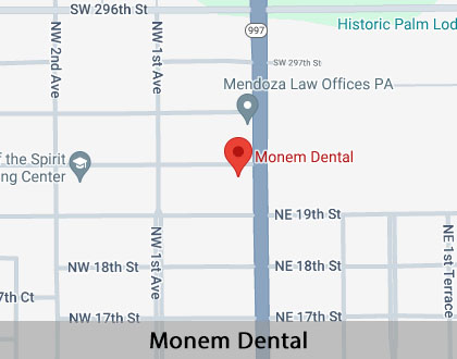 Map image for Dental Implants in Homestead, FL